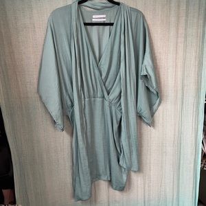Sexy Teal Urban Outfitters Kimono Dress
